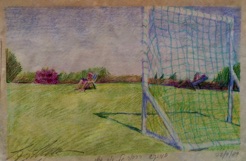 Neve Ilan field
coloured pencil